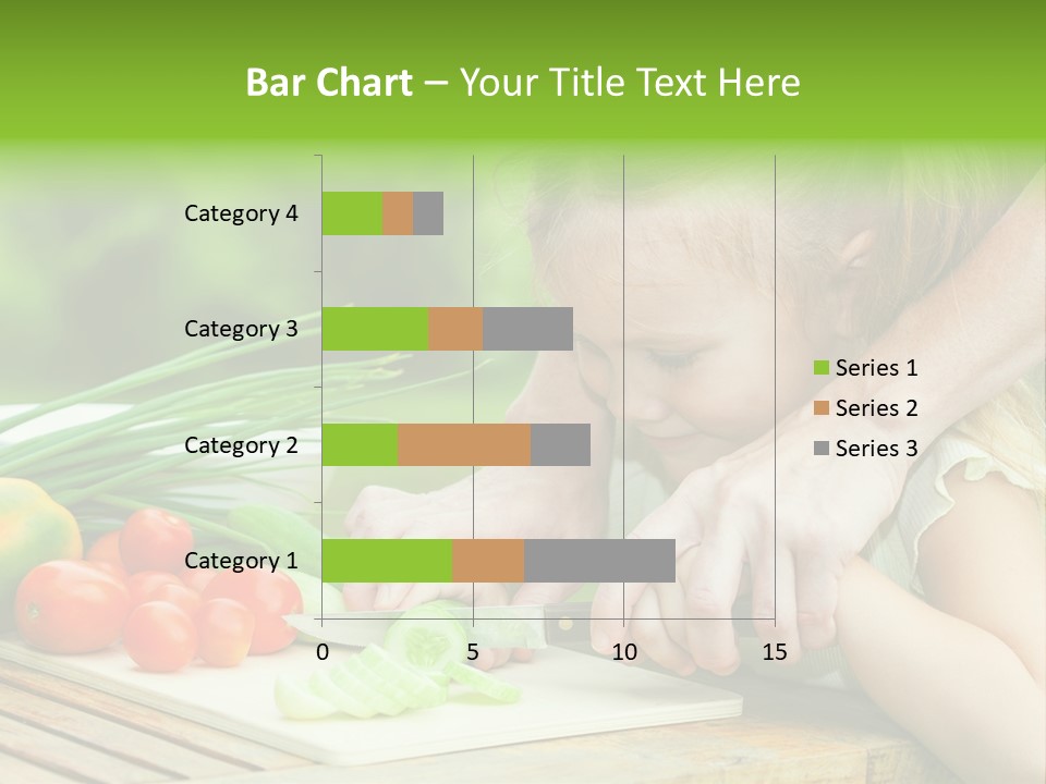 Vegan Salad Organic PowerPoint Template