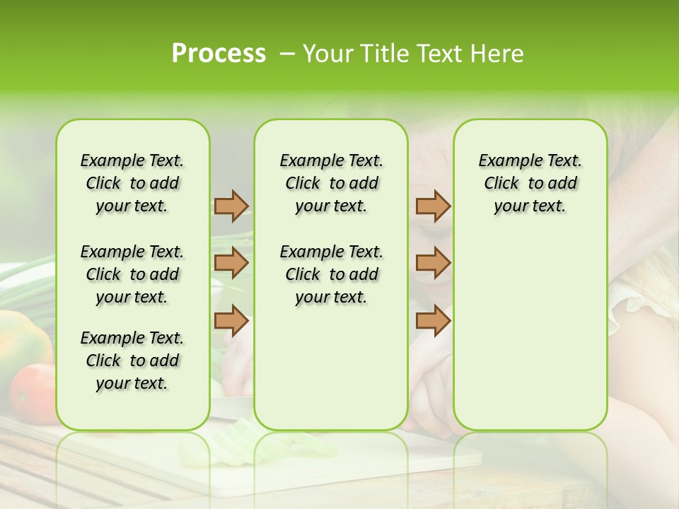 Vegan Salad Organic PowerPoint Template
