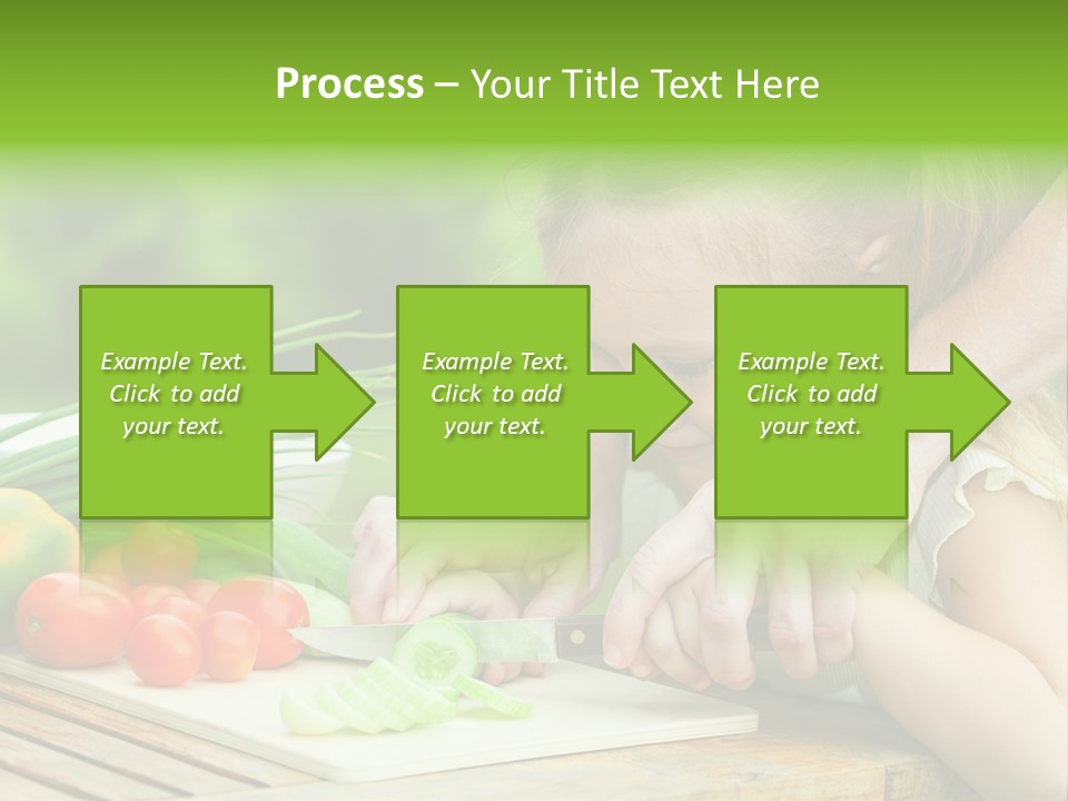 Vegan Salad Organic PowerPoint Template