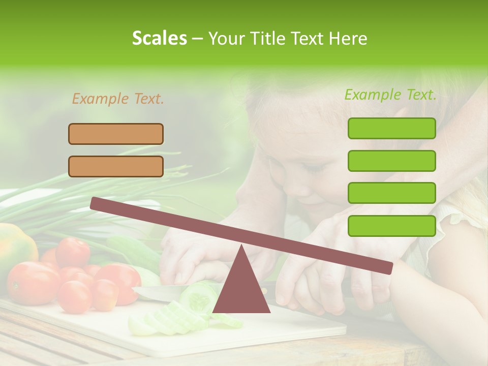 Vegan Salad Organic PowerPoint Template