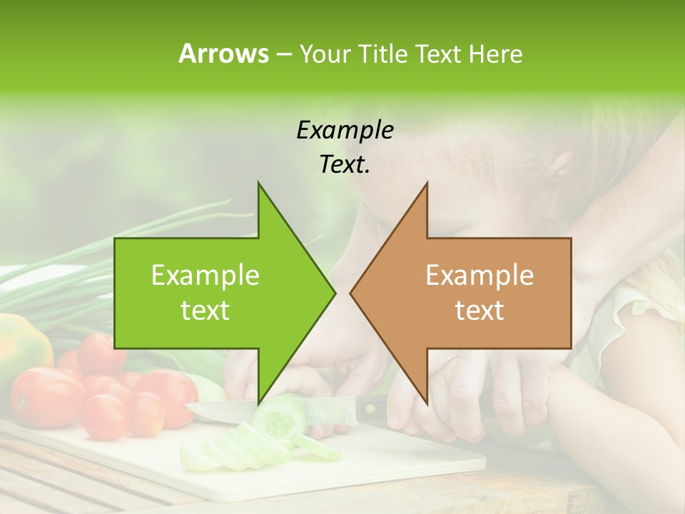 Vegan Salad Organic PowerPoint Template