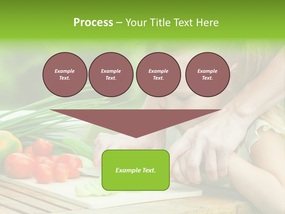 Vegan Salad Organic PowerPoint Template