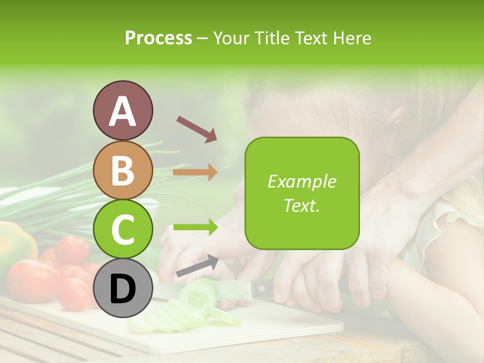 Vegan Salad Organic PowerPoint Template
