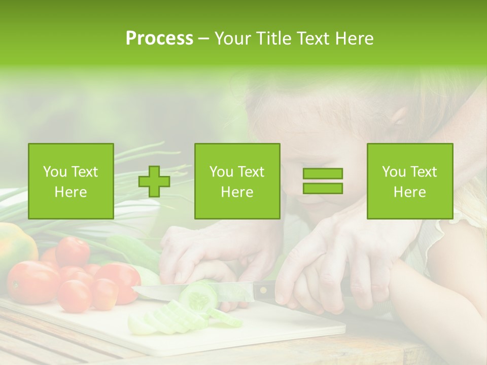 Vegan Salad Organic PowerPoint Template