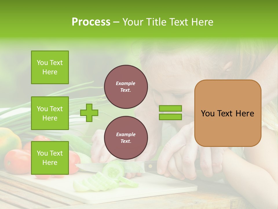 Vegan Salad Organic PowerPoint Template
