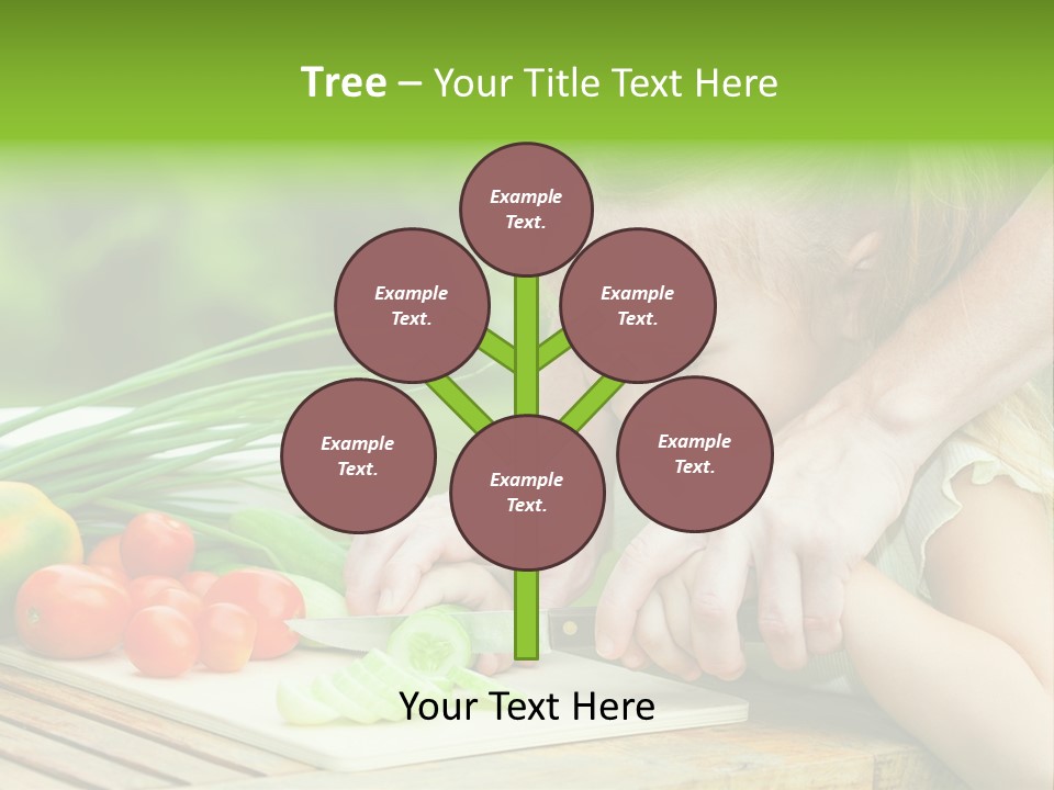 Vegan Salad Organic PowerPoint Template