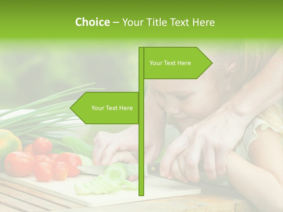 Vegan Salad Organic PowerPoint Template