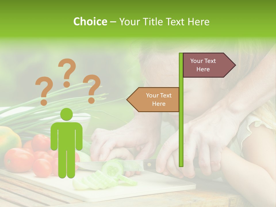 Vegan Salad Organic PowerPoint Template