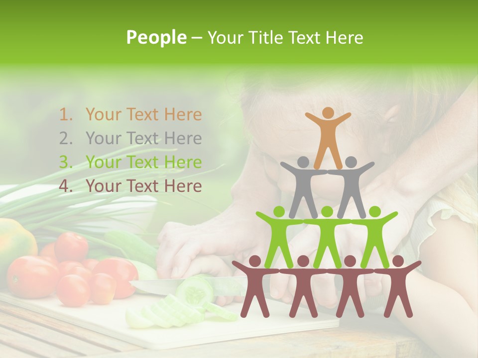 Vegan Salad Organic PowerPoint Template