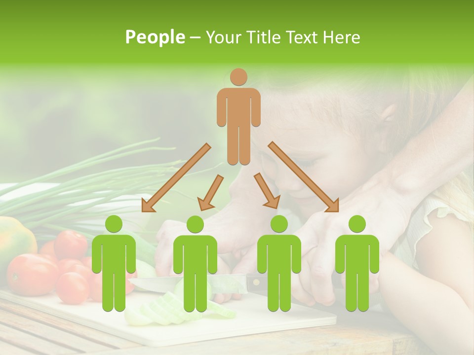 Vegan Salad Organic PowerPoint Template