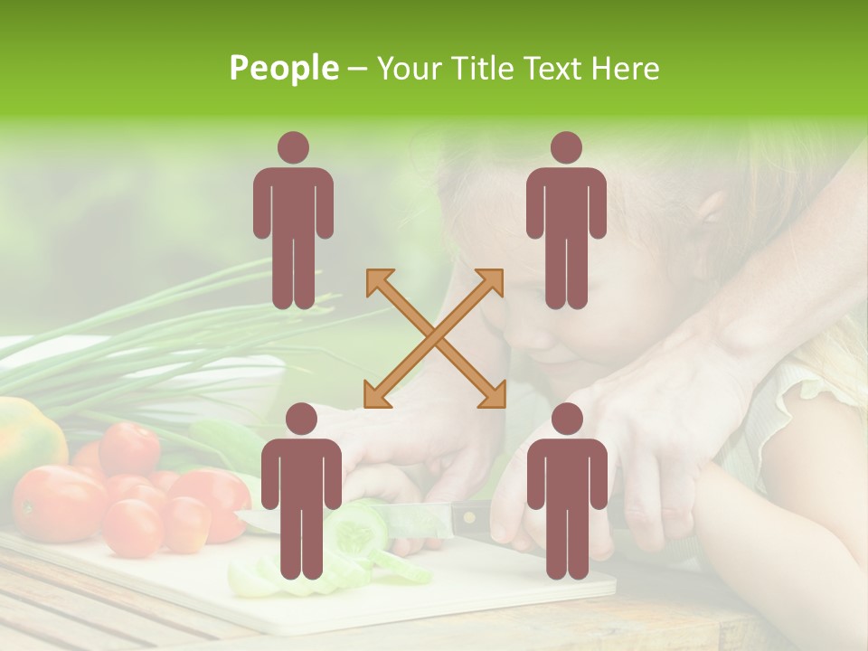 Vegan Salad Organic PowerPoint Template