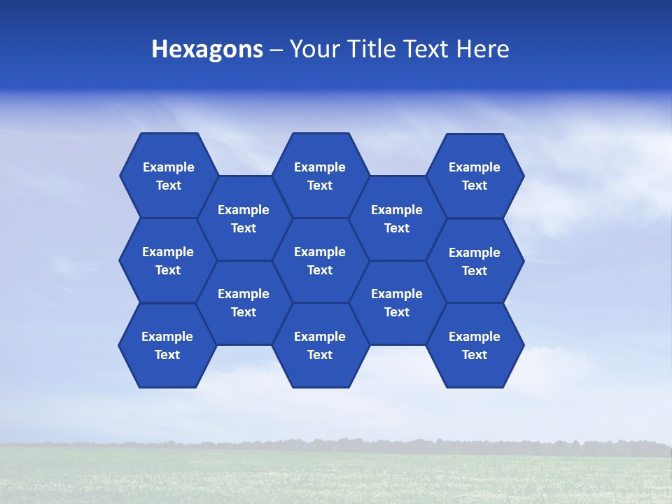 Scene Sky Land PowerPoint Template