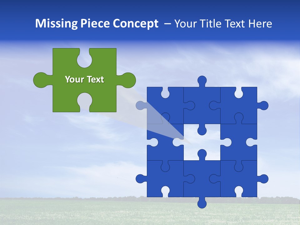 Scene Sky Land PowerPoint Template