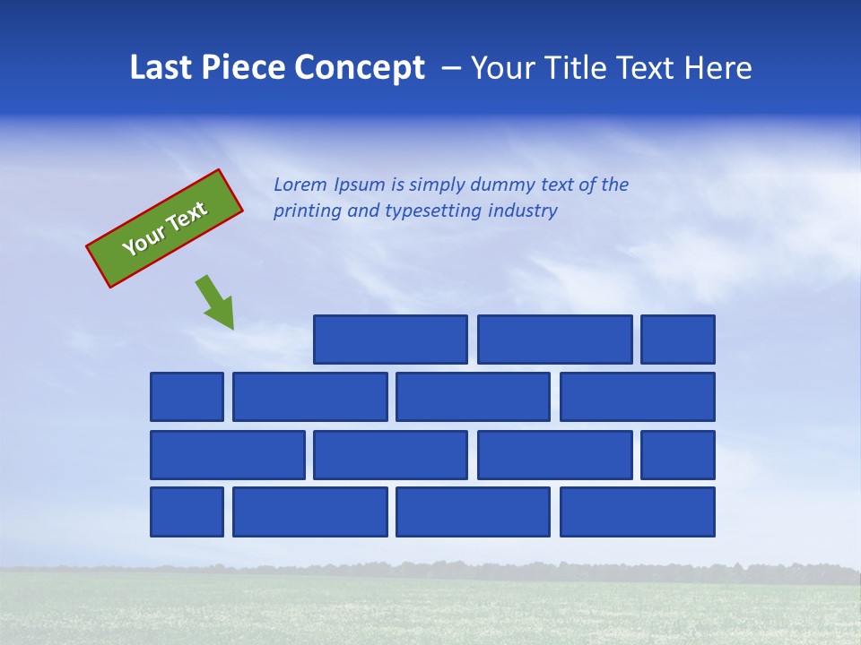 Scene Sky Land PowerPoint Template
