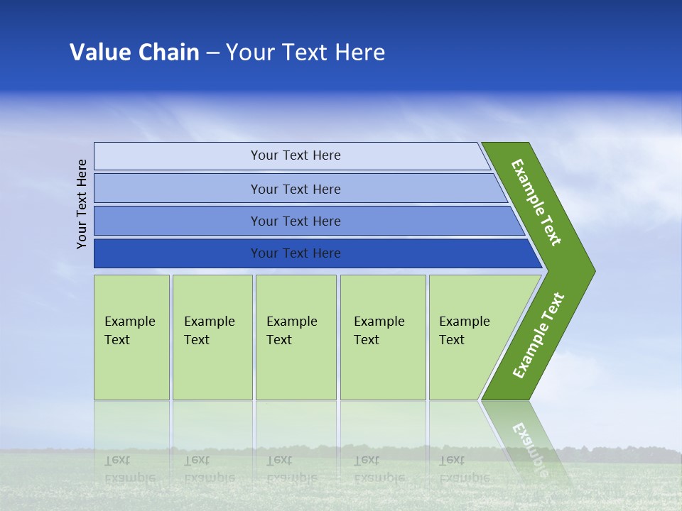 Scene Sky Land PowerPoint Template