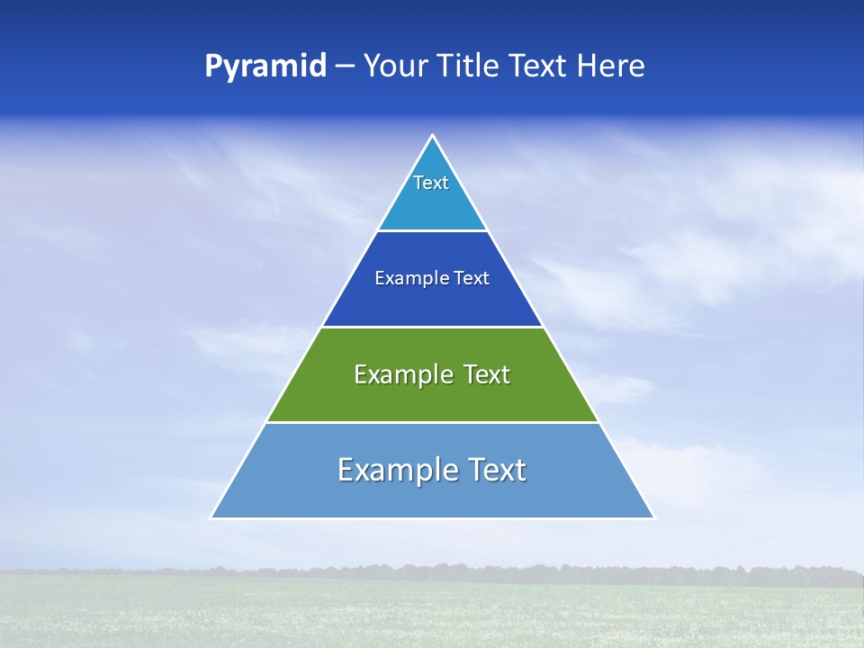 Scene Sky Land PowerPoint Template