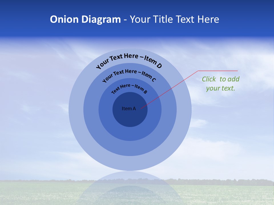 Scene Sky Land PowerPoint Template