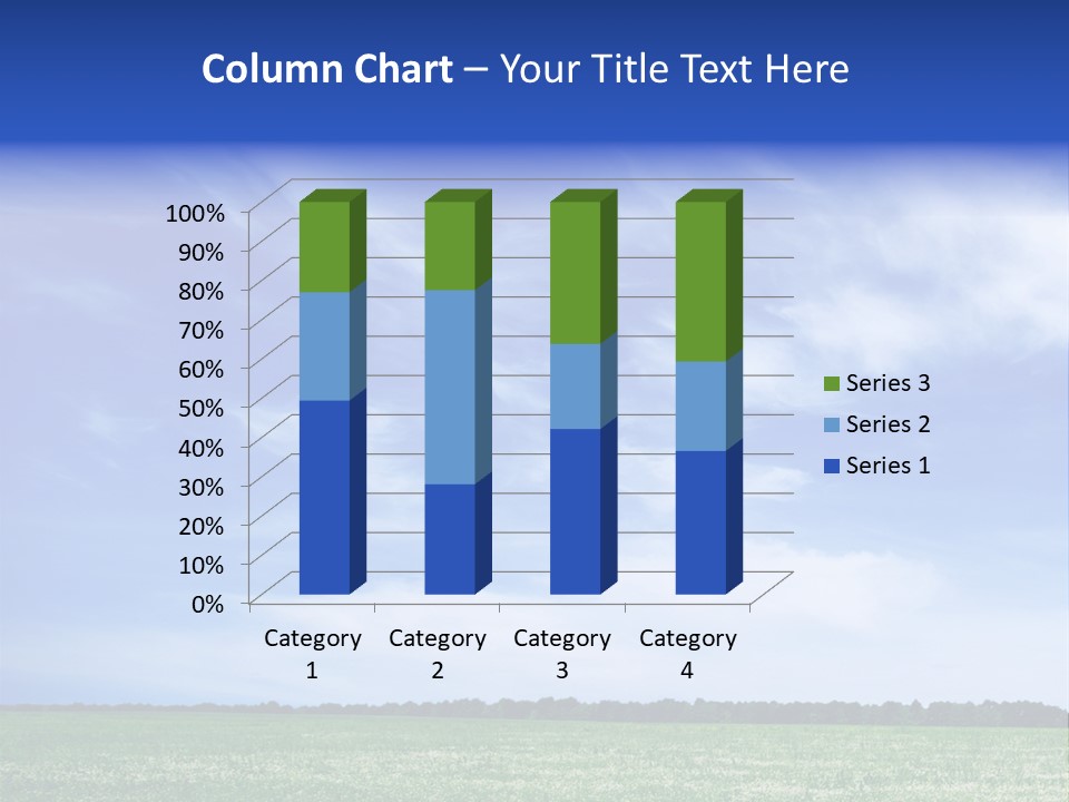 Scene Sky Land PowerPoint Template