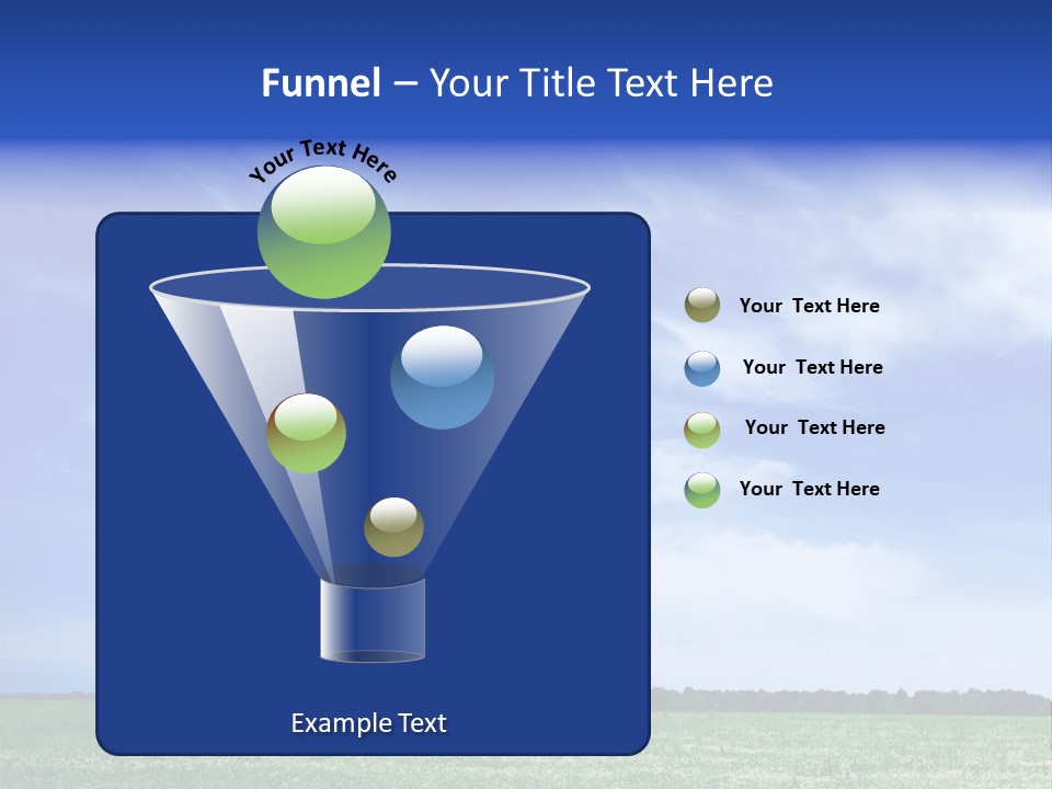 Scene Sky Land PowerPoint Template