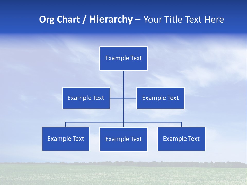 Scene Sky Land PowerPoint Template