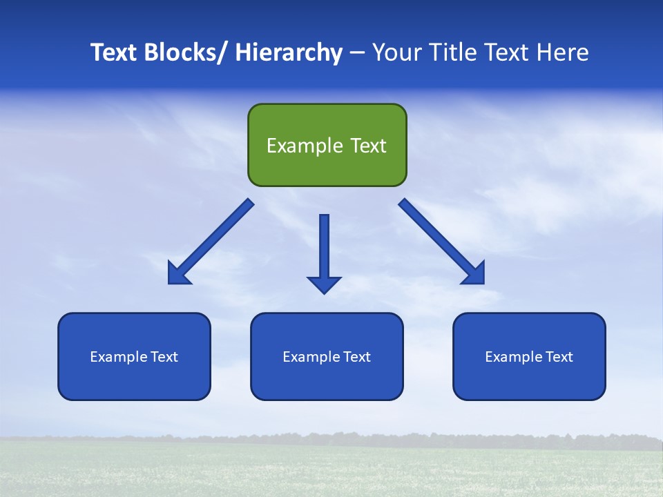 Scene Sky Land PowerPoint Template