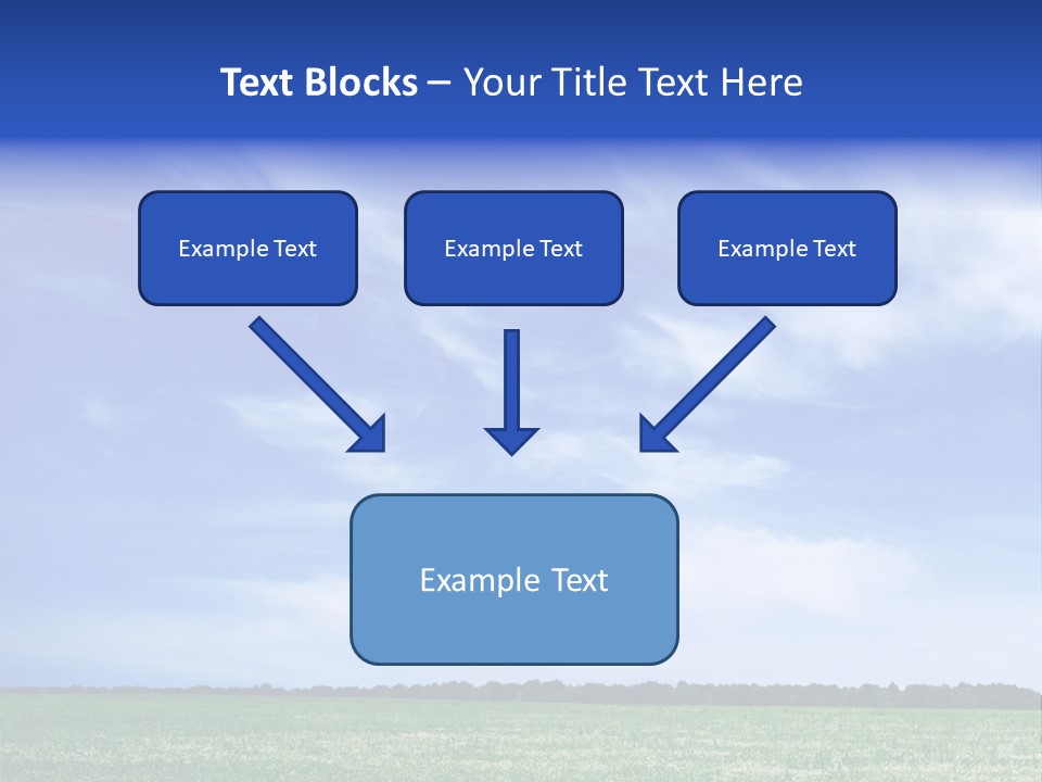 Scene Sky Land PowerPoint Template