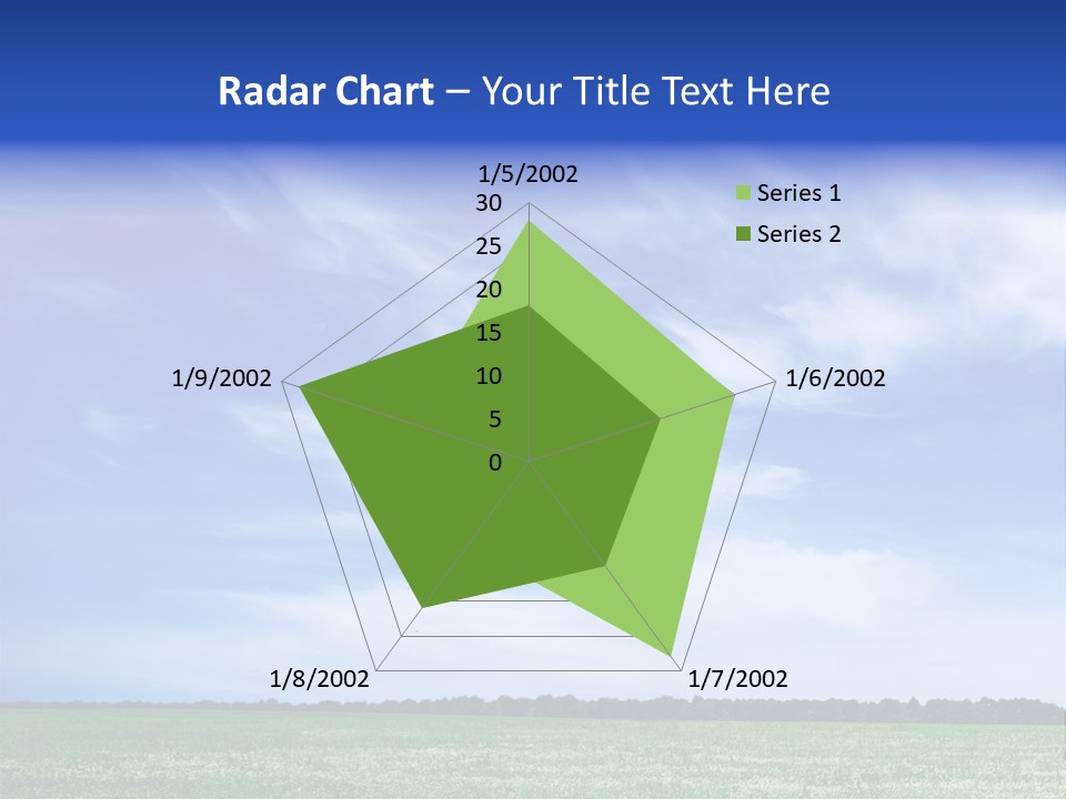 Scene Sky Land PowerPoint Template