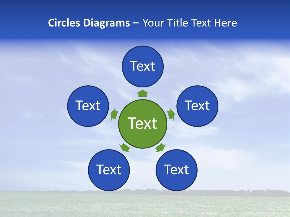 Scene Sky Land PowerPoint Template
