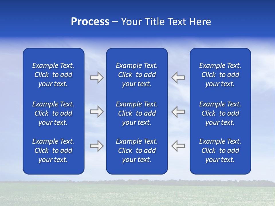Scene Sky Land PowerPoint Template