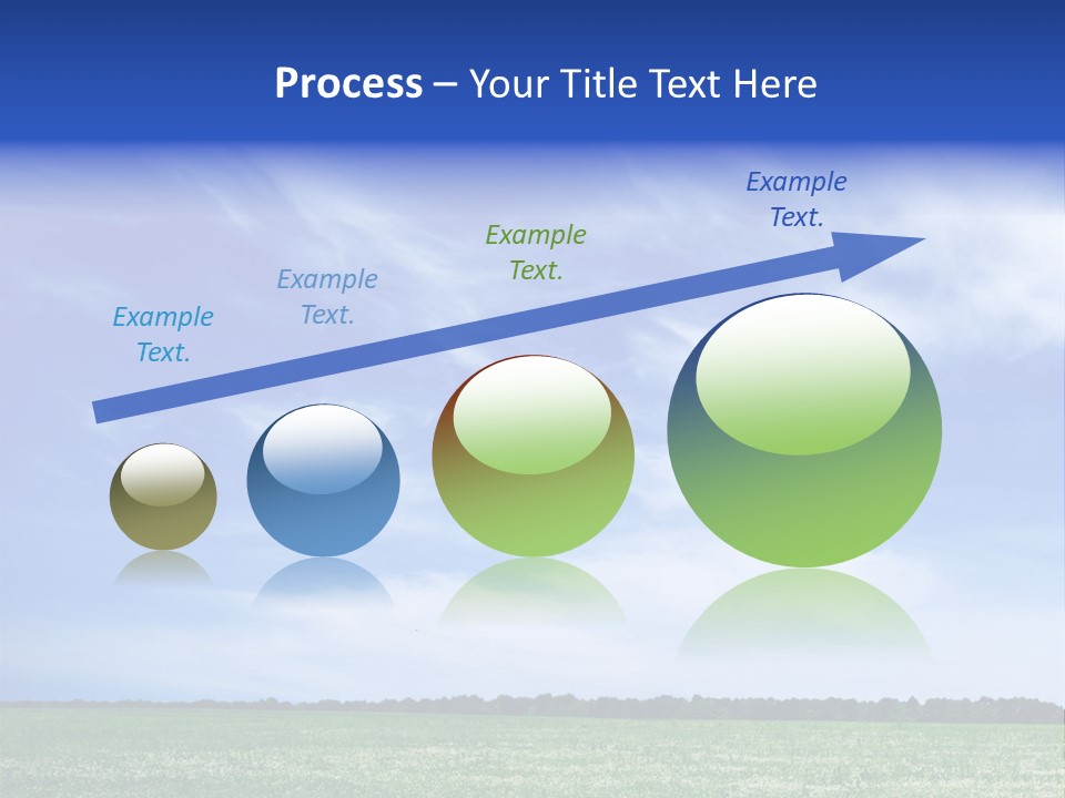 Scene Sky Land PowerPoint Template