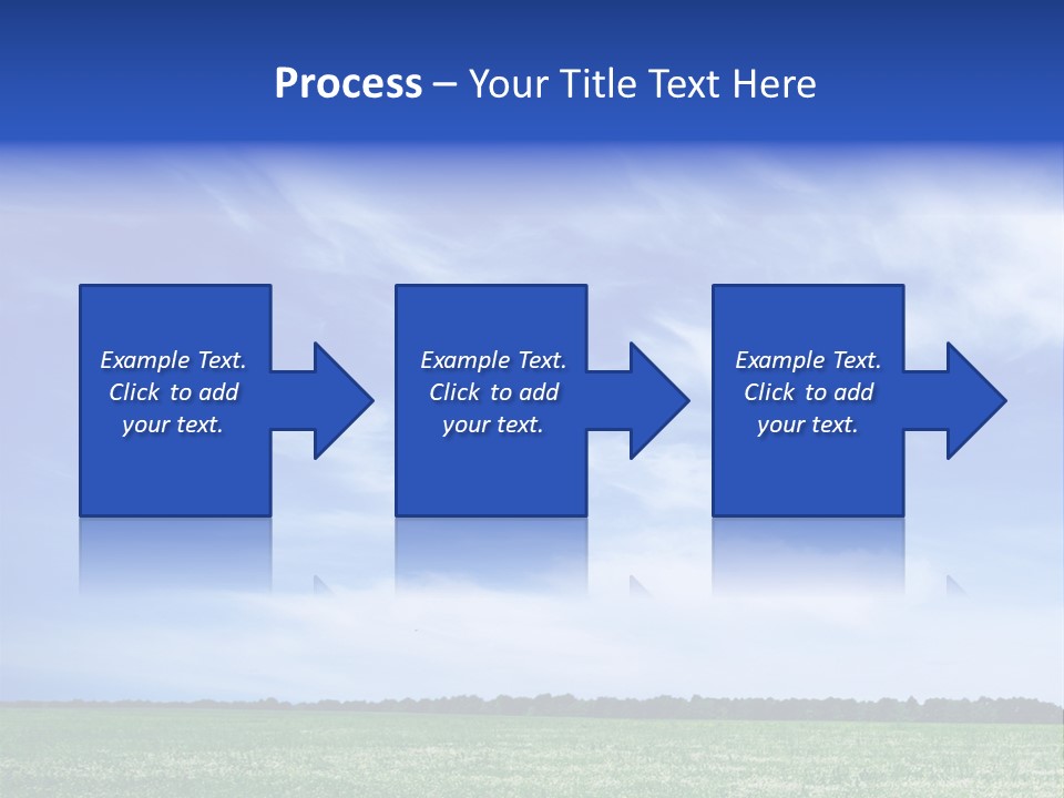 Scene Sky Land PowerPoint Template