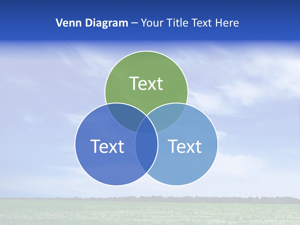Scene Sky Land PowerPoint Template