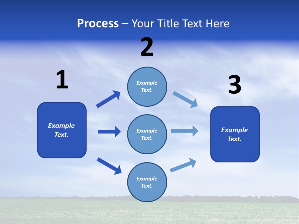 Scene Sky Land PowerPoint Template
