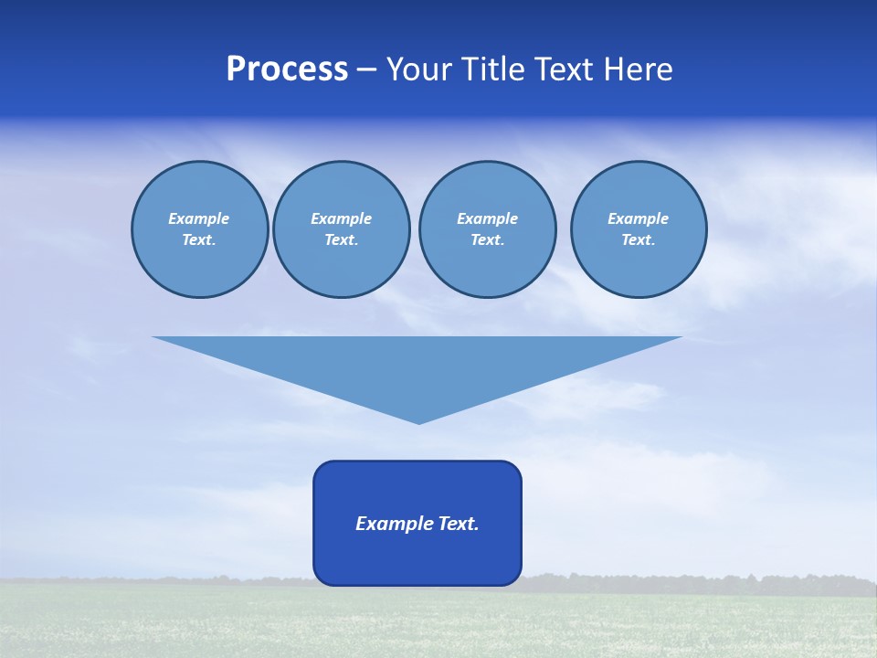 Scene Sky Land PowerPoint Template