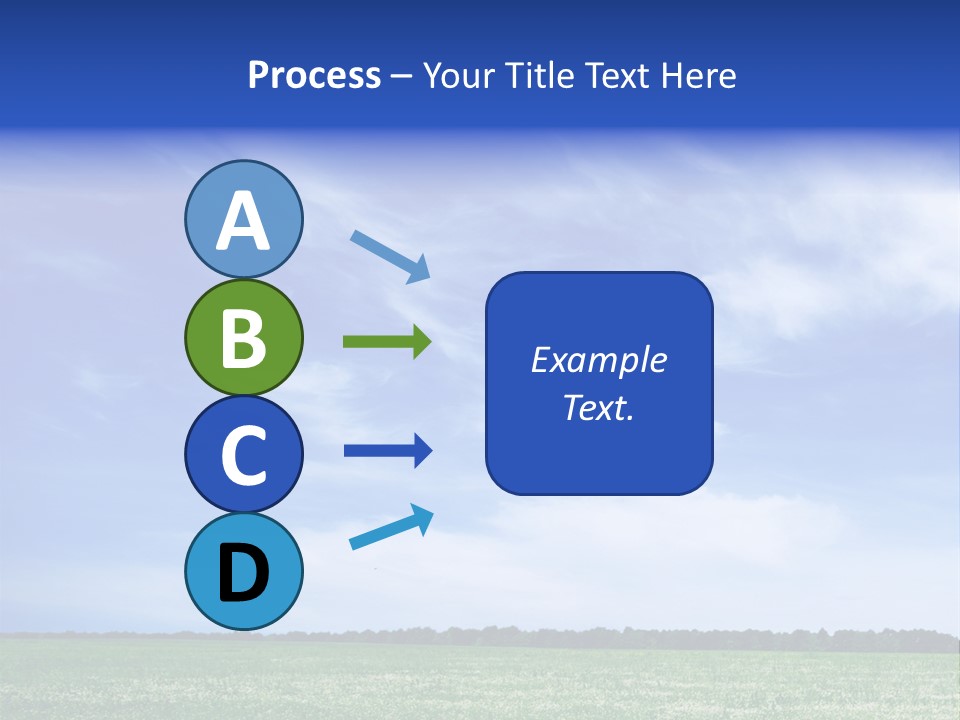 Scene Sky Land PowerPoint Template
