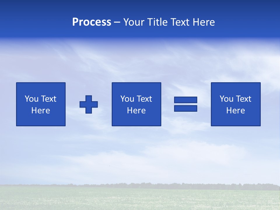 Scene Sky Land PowerPoint Template