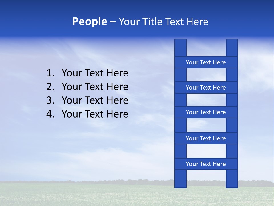 Scene Sky Land PowerPoint Template