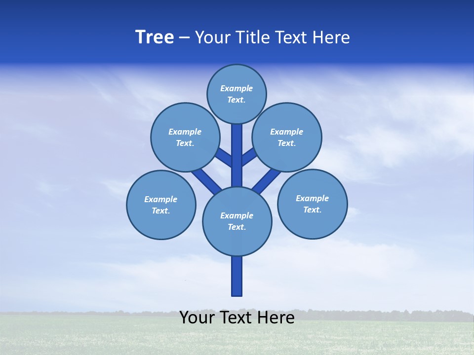 Scene Sky Land PowerPoint Template