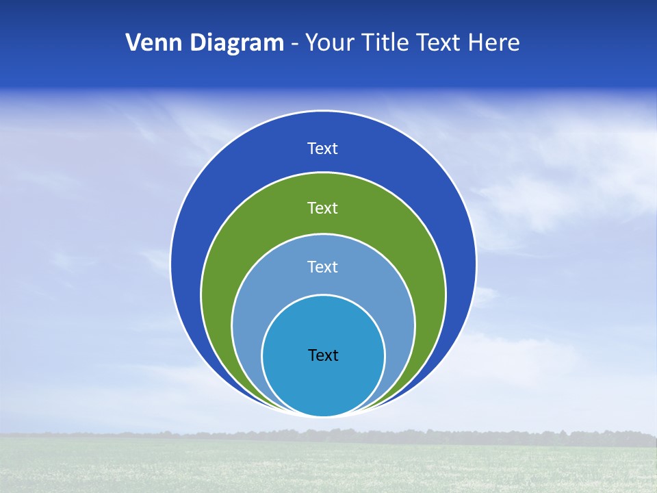 Scene Sky Land PowerPoint Template