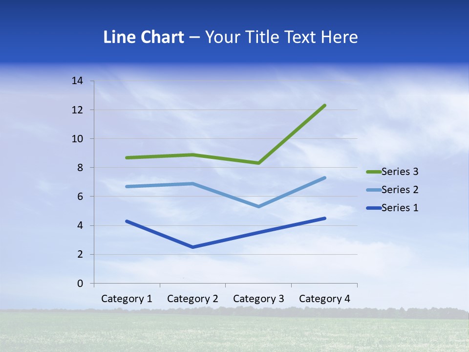 Scene Sky Land PowerPoint Template