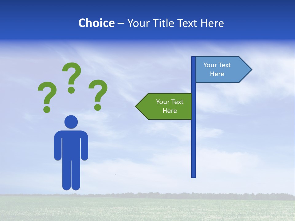 Scene Sky Land PowerPoint Template