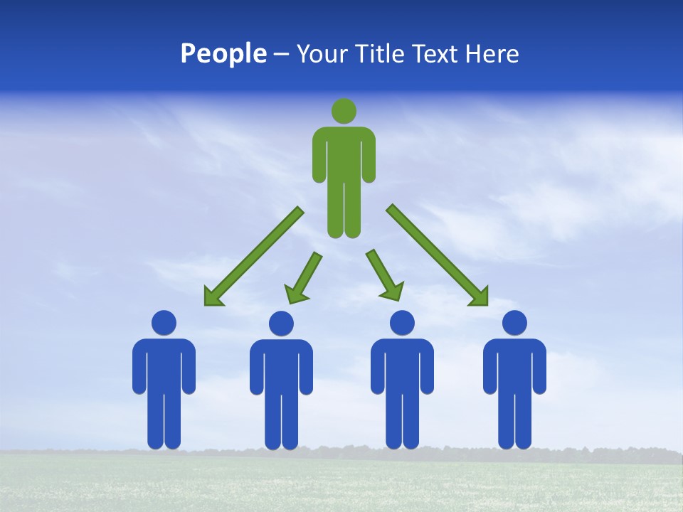 Scene Sky Land PowerPoint Template