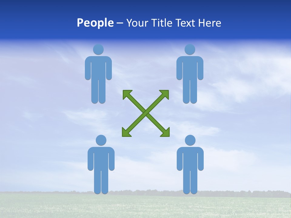 Scene Sky Land PowerPoint Template