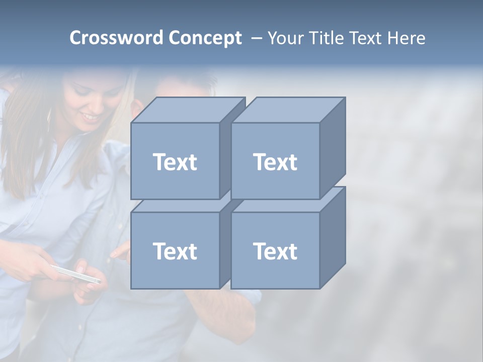 Directions Male Trip PowerPoint Template