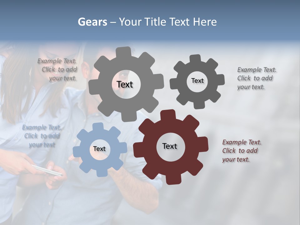 Directions Male Trip PowerPoint Template