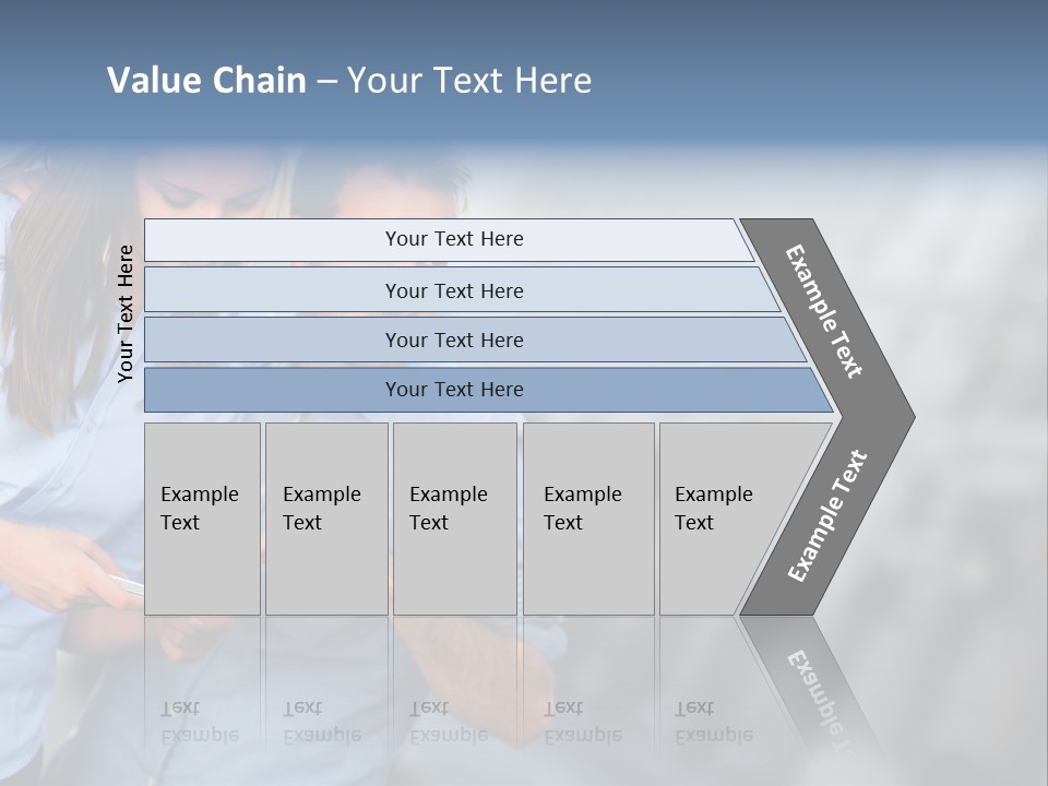 Directions Male Trip PowerPoint Template