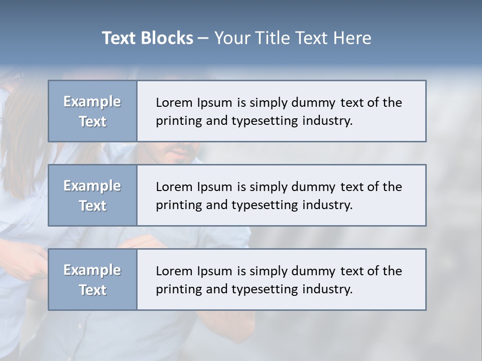 Directions Male Trip PowerPoint Template