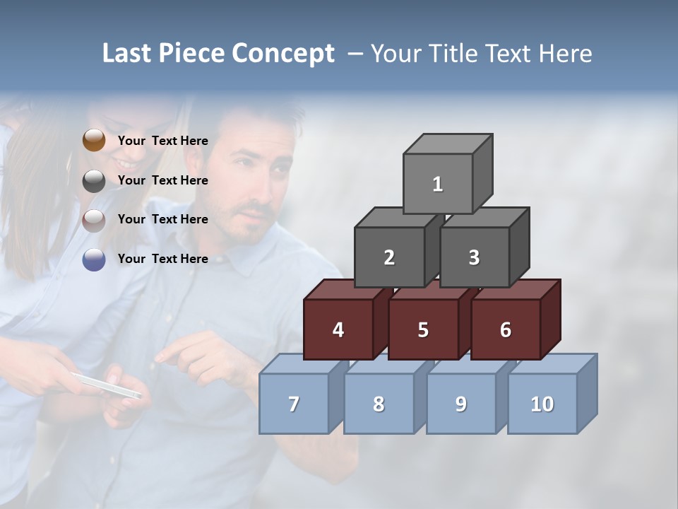 Directions Male Trip PowerPoint Template