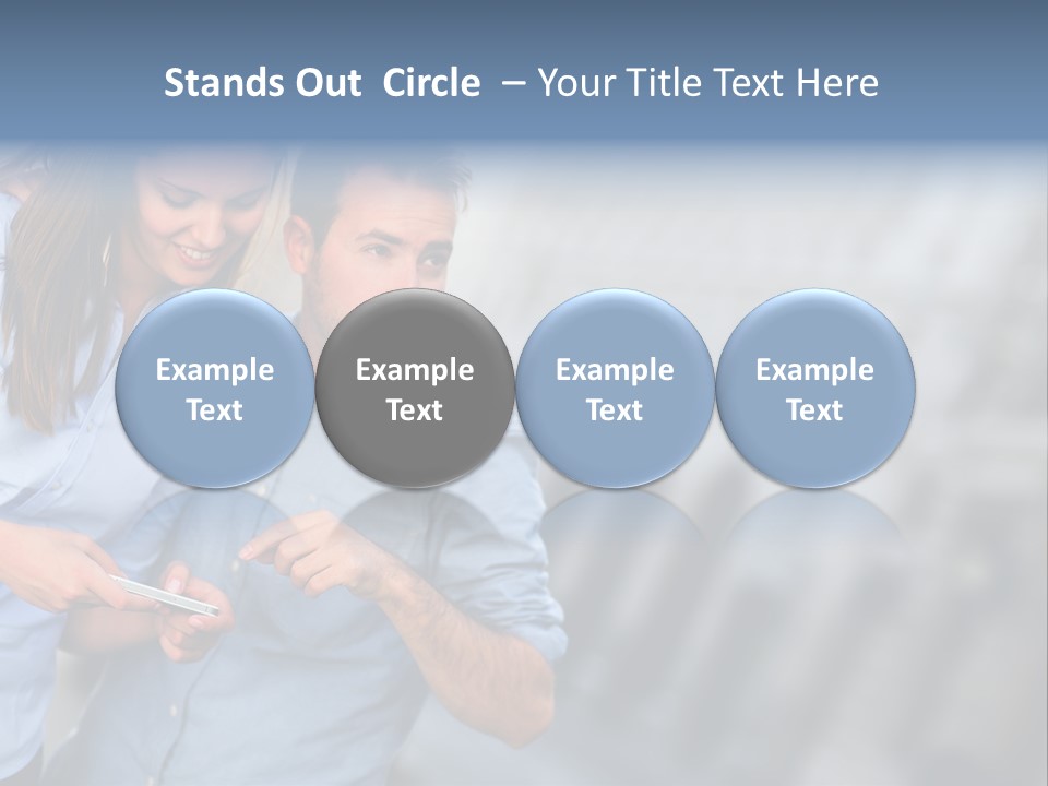 Directions Male Trip PowerPoint Template