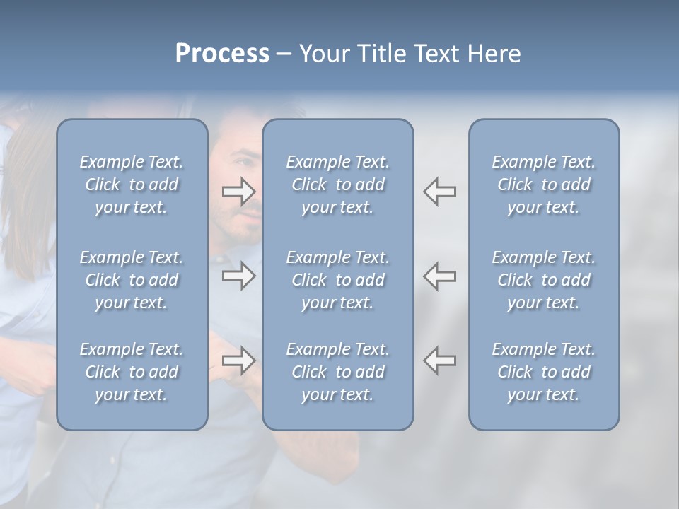 Directions Male Trip PowerPoint Template